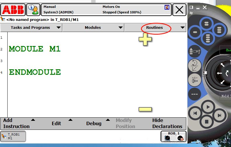 ABB機器人編程指令創(chuàng)建 ABB機器人編程指令創(chuàng)建